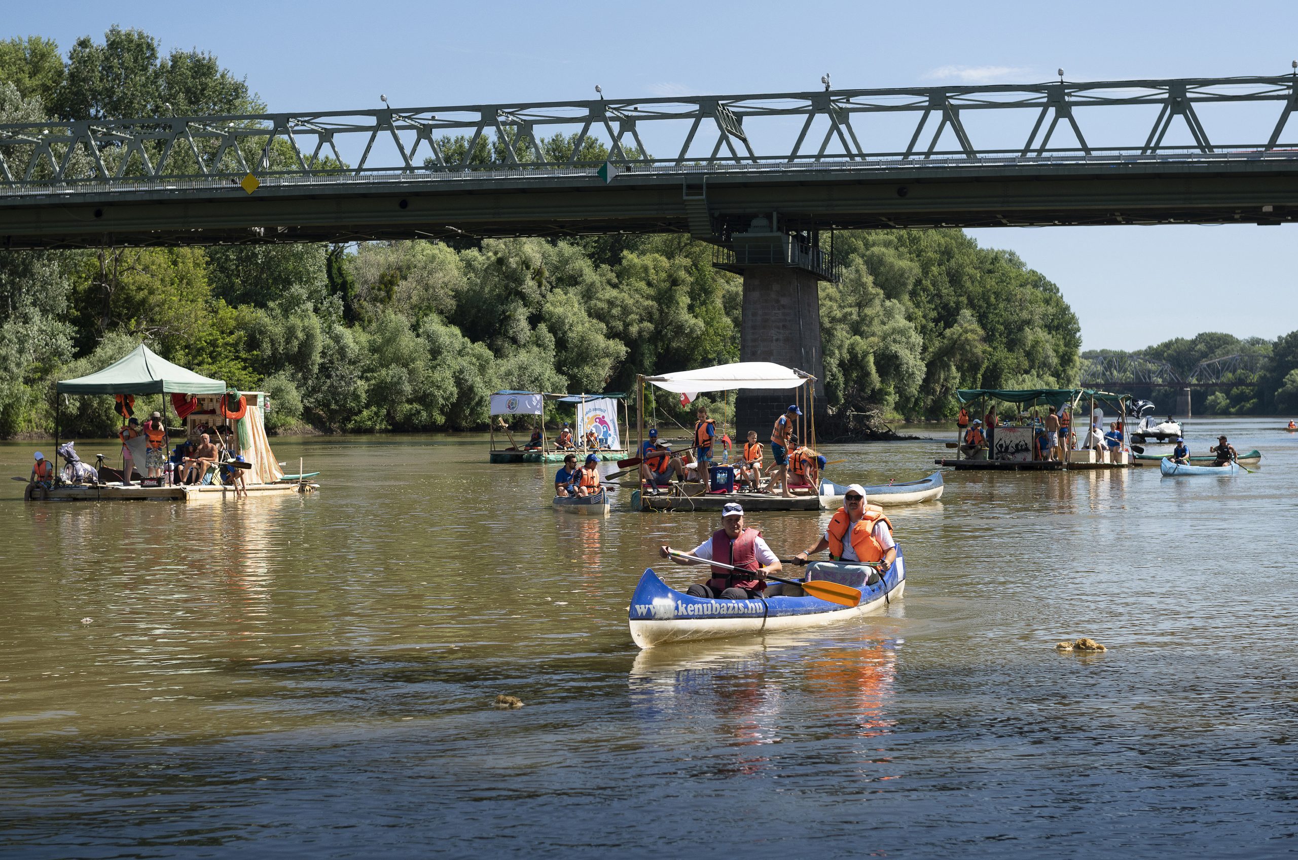 Plastic Cup Competition Participants Clean River Tisza of 8.2 Tonnes of Waste