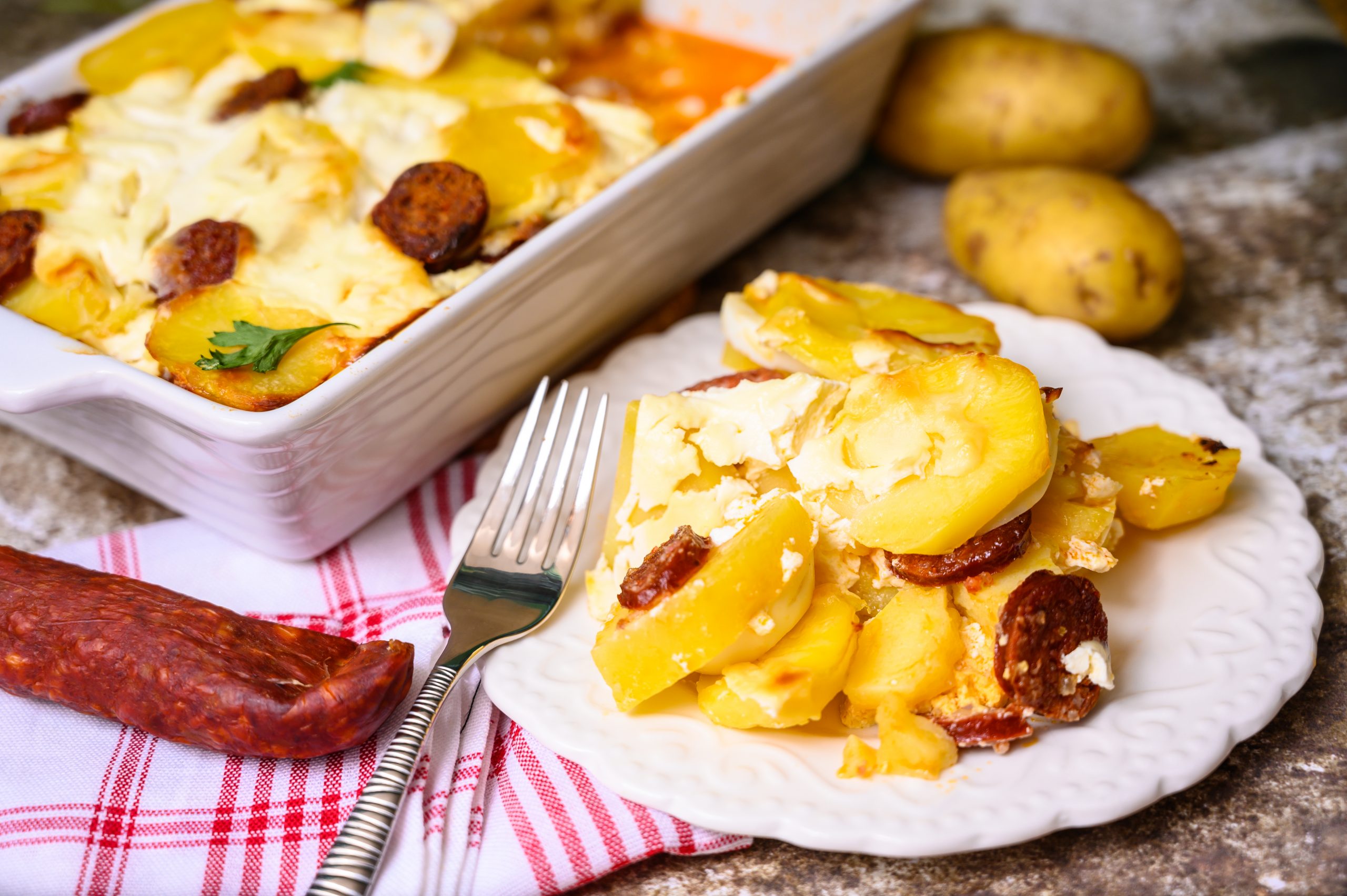 sausage egg potato bake