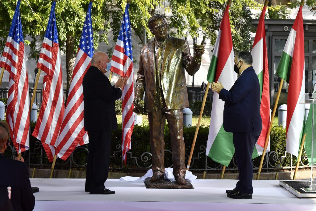 Orbán Unveils George Bush Monument: ‘He Shared Central Europe’s Dream of Freedom and Independence’ post's picture