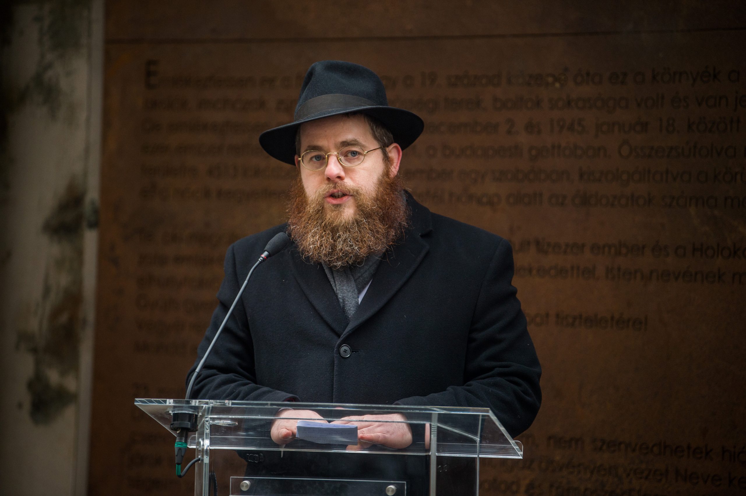 Hungary Now Safest Place in Europe for Jews - Rabbi Köves at the Hungary at First ‘Site’ Conference