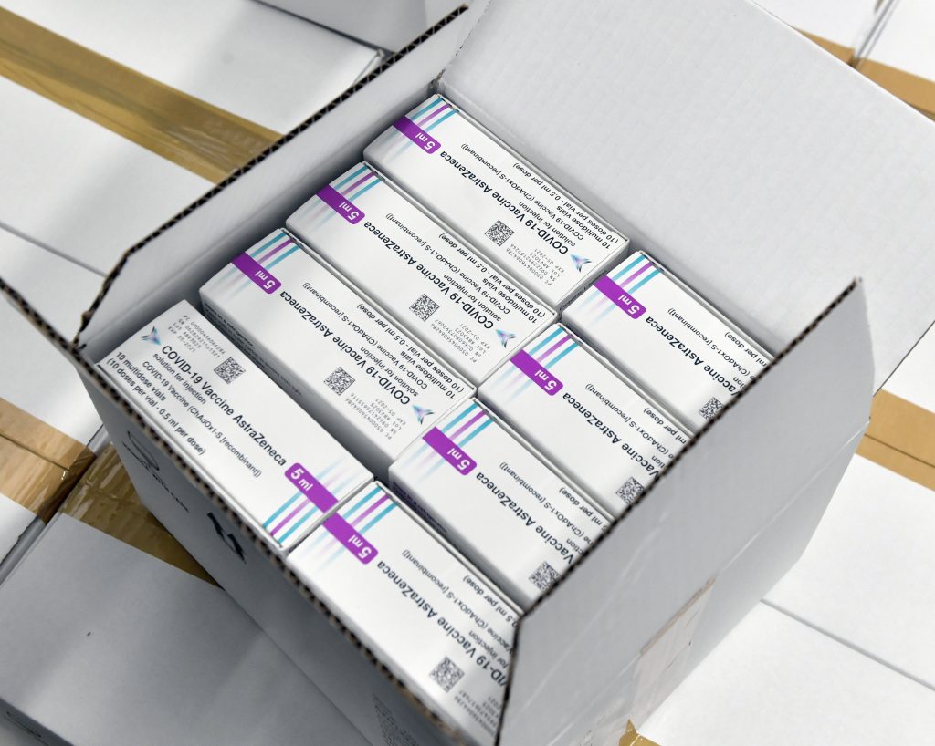 First Shipment of AstraZeneca Vaccine Arrives in Hungary post's picture