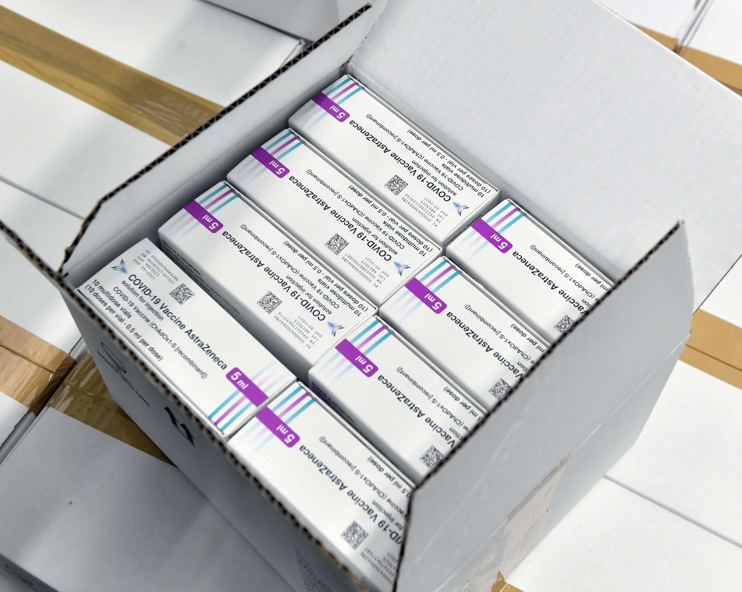 First Shipment of AstraZeneca Vaccine Arrives in Hungary
