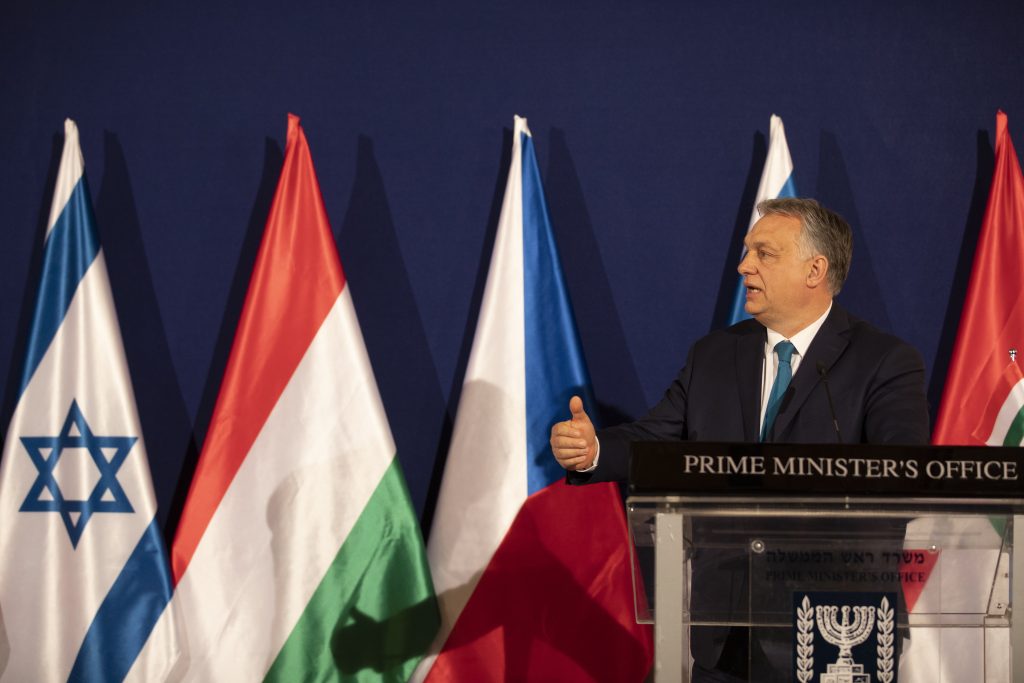 Israel’s President Congratulates Orbán post's picture