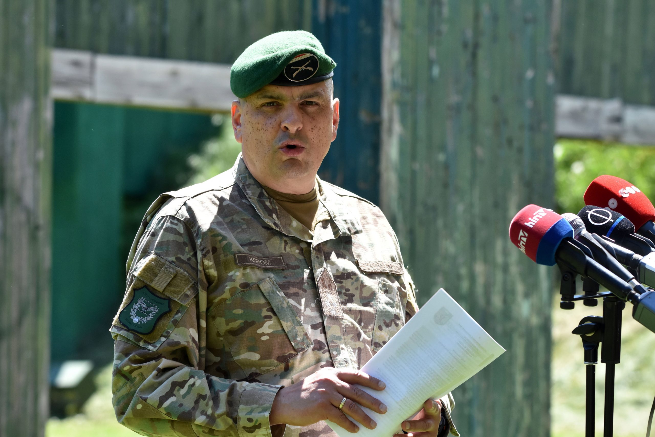 President Relieves Army Commander Korom of Duties