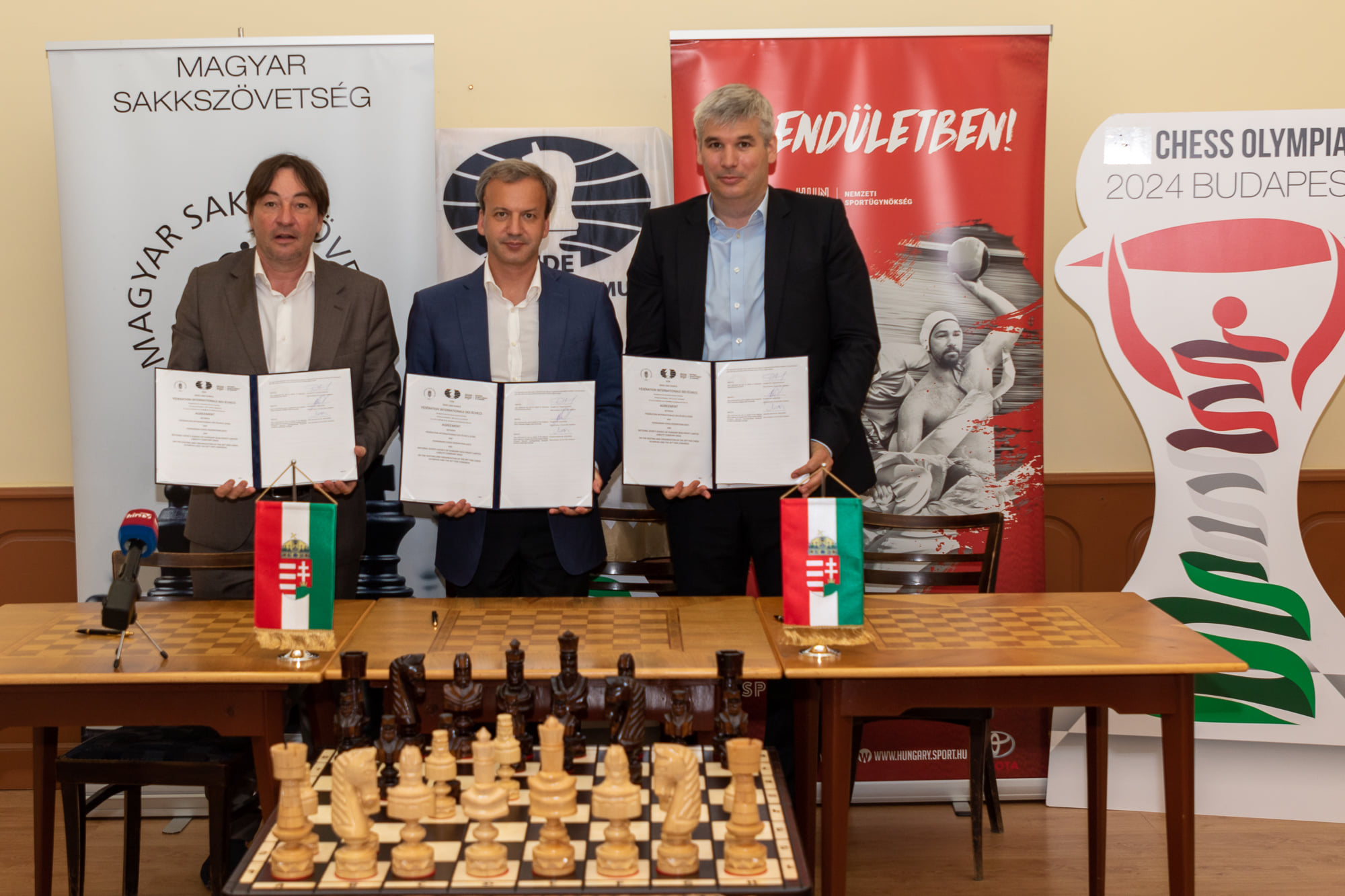 Hungary to Host 2024 Chess Olympiad