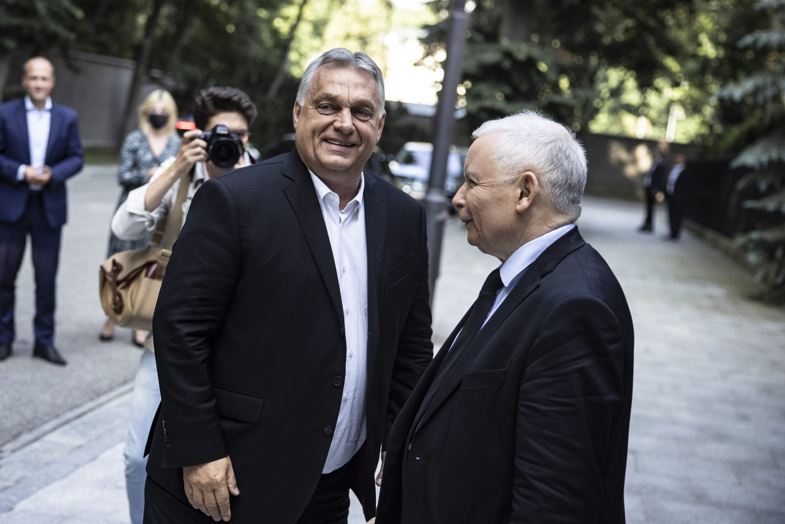 PM Orbán Holds Talks with PiS Leader Kaczynski in Warsaw