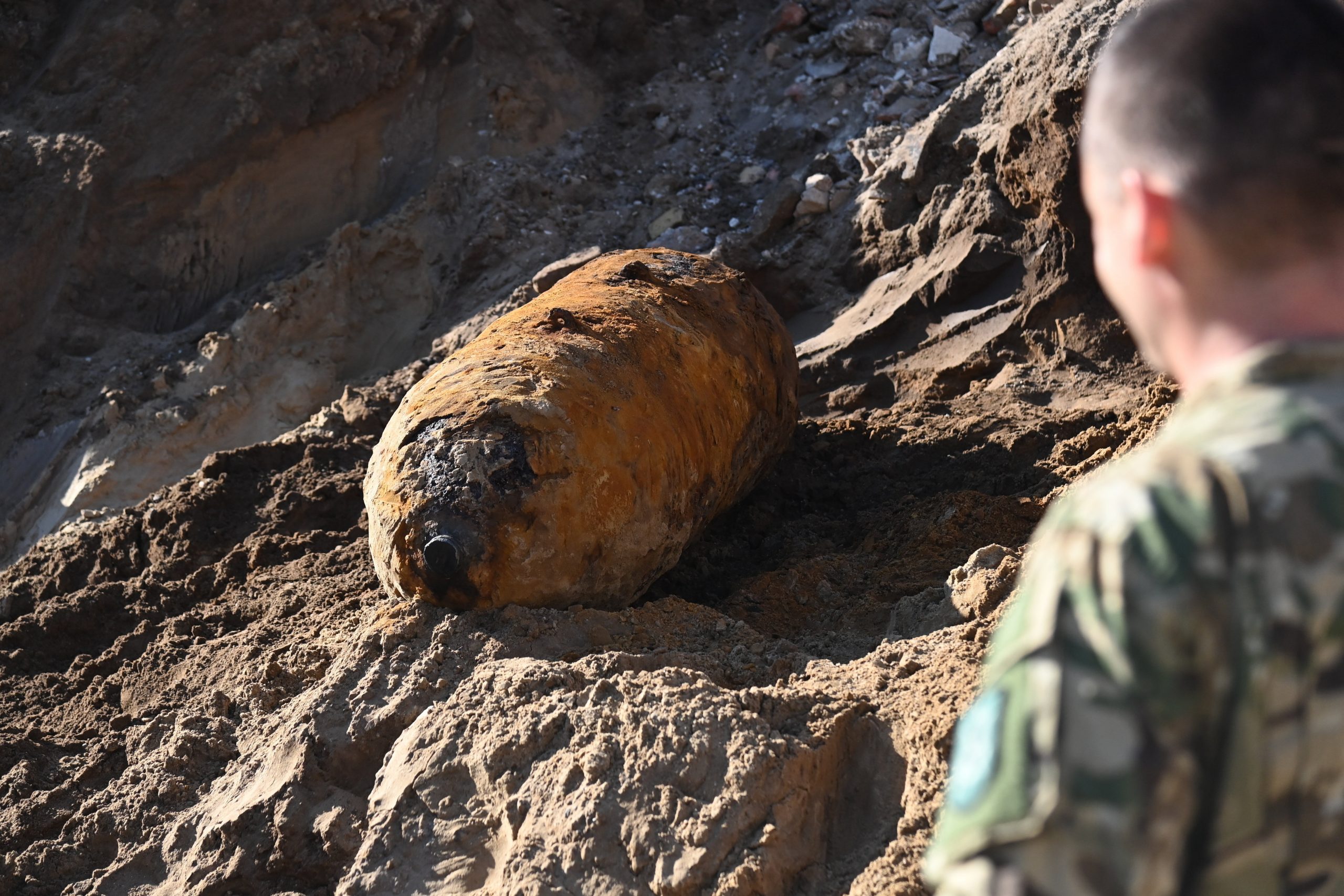 WW2 Bomb Neutralised in Budapest