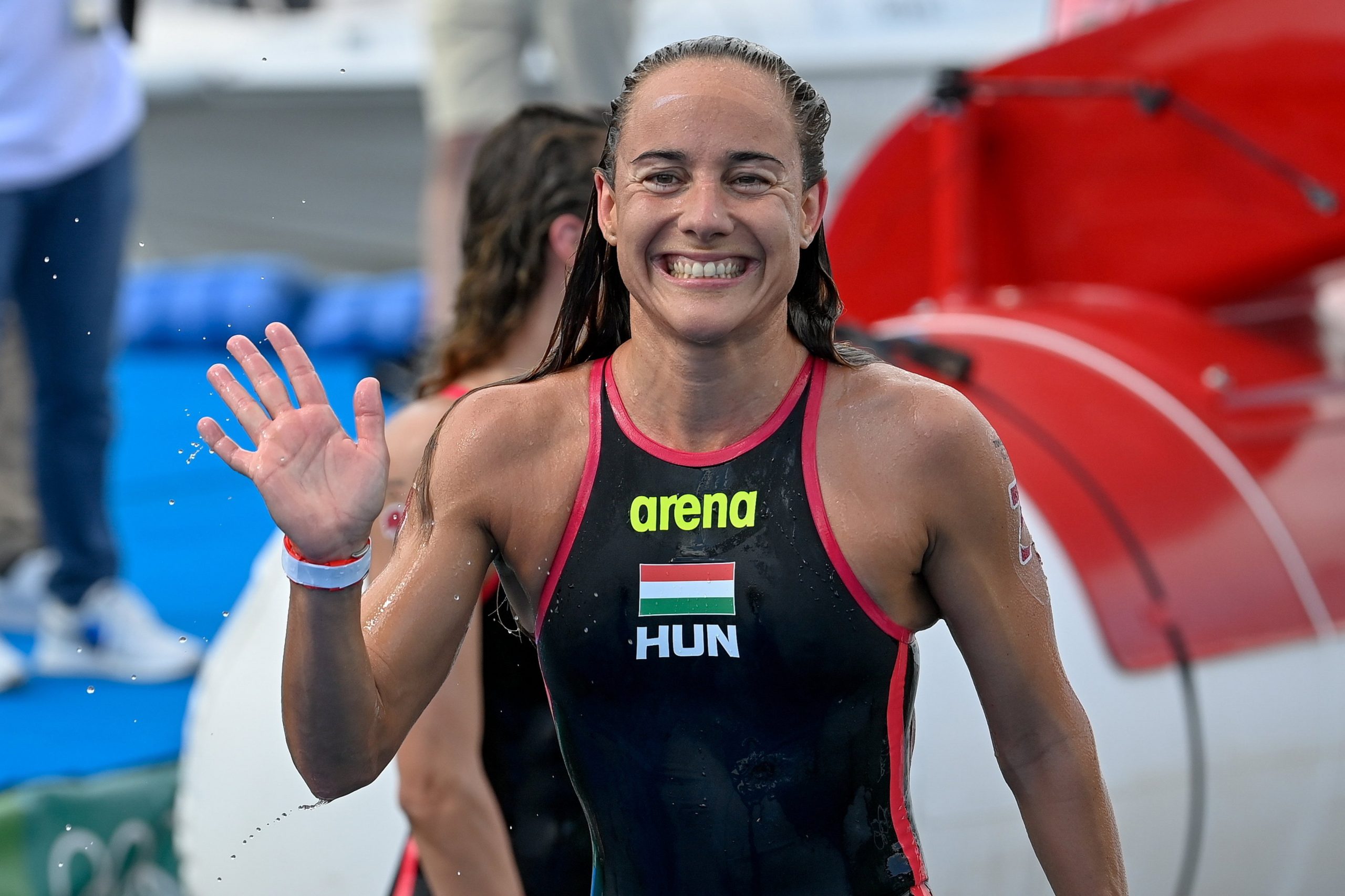 Marathon Swimmer Anna Olasz Four Seconds Short of Olympic Gold