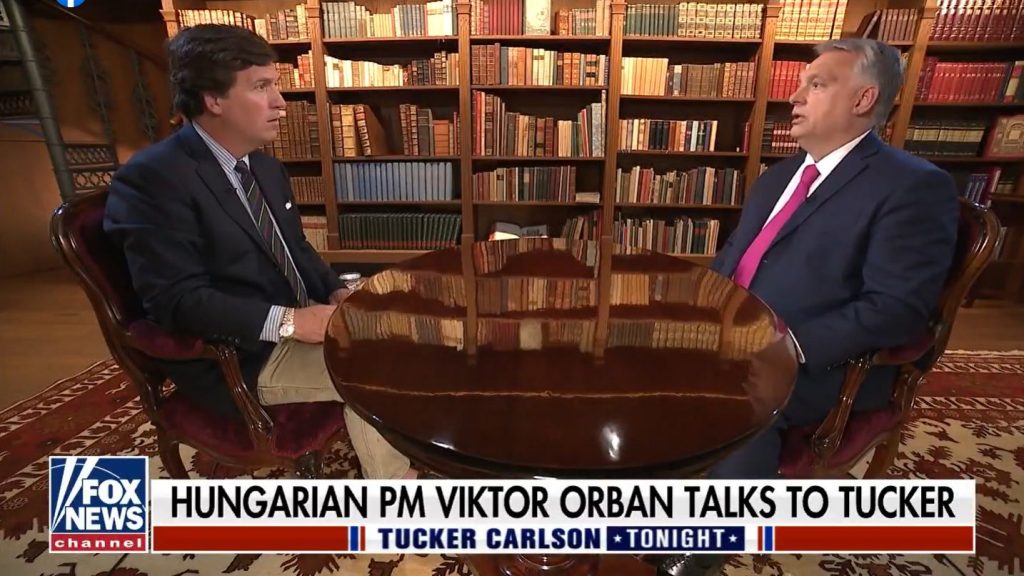 Orbán to Tucker Carlson: Liberals Cannot Accept Greater Success of National-Conservative Alternative post's picture