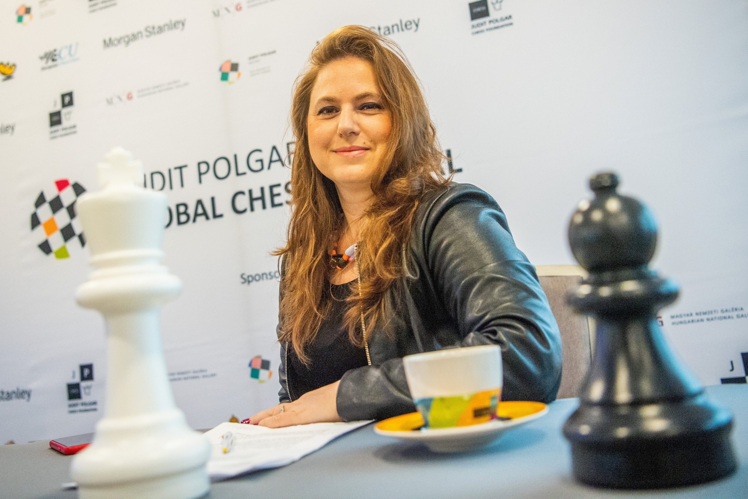 Hungarian Chess Grandmaster Judit Polgár Beats 