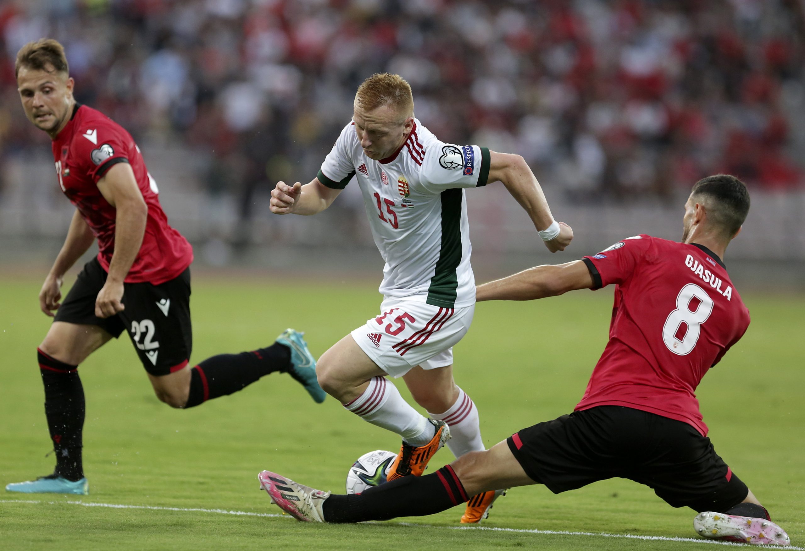 Historic Defeat In Albania Makes WC Qualification For National Team   K EPA20210905148 Scaled 