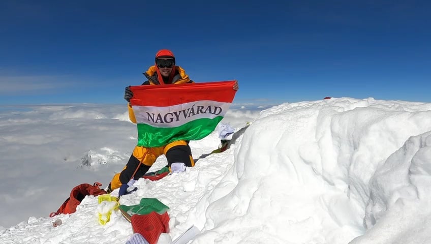 Five 8,000m Peaks Conquered by Hungarian Mountaineer post's picture
