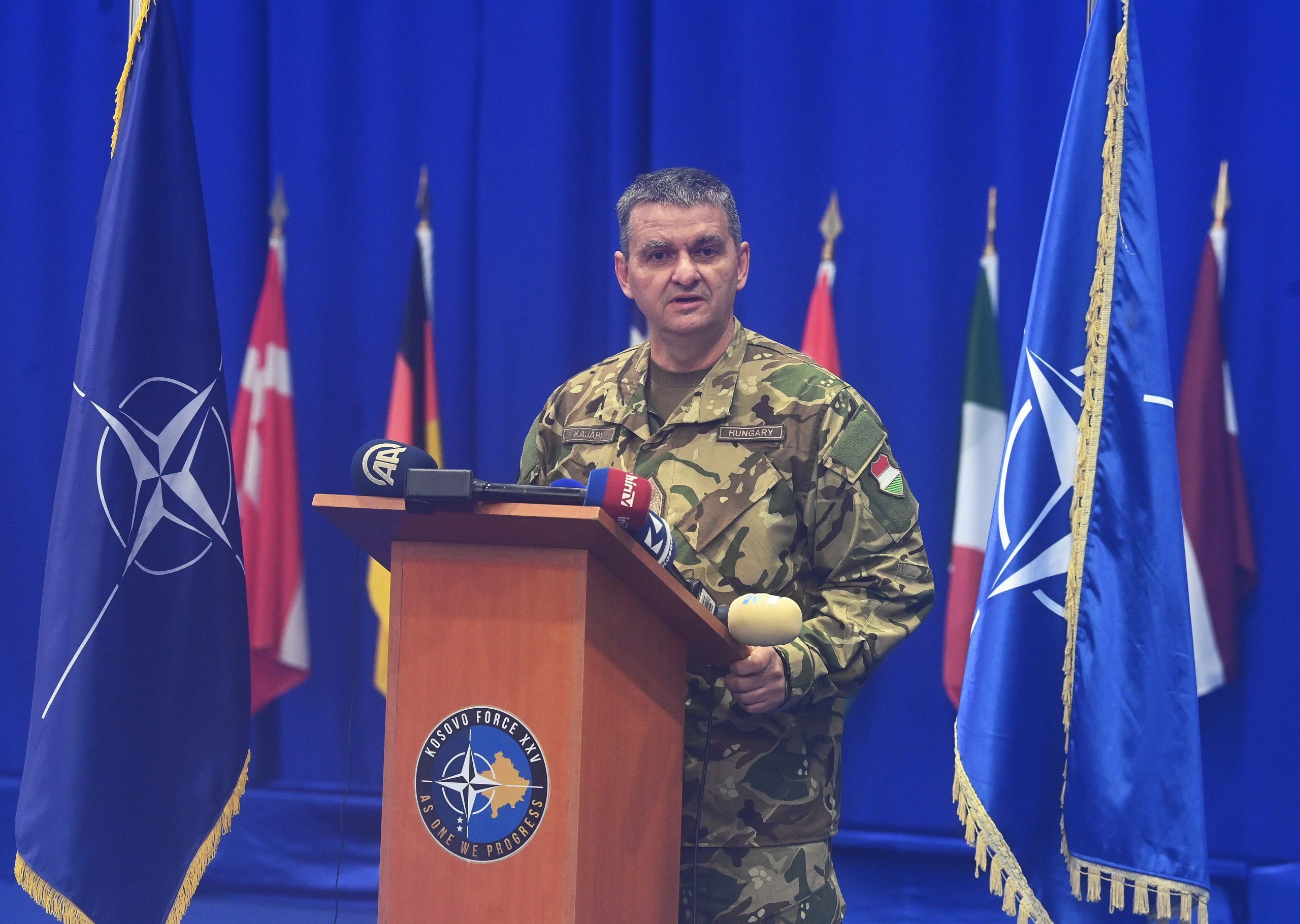 Major General Kajári First Hungarian to Serve as KFOR Mission Chief