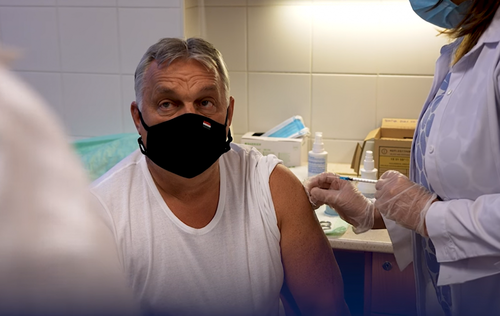 Coronavirus: PM Orbán Receives Booster Jab post's picture
