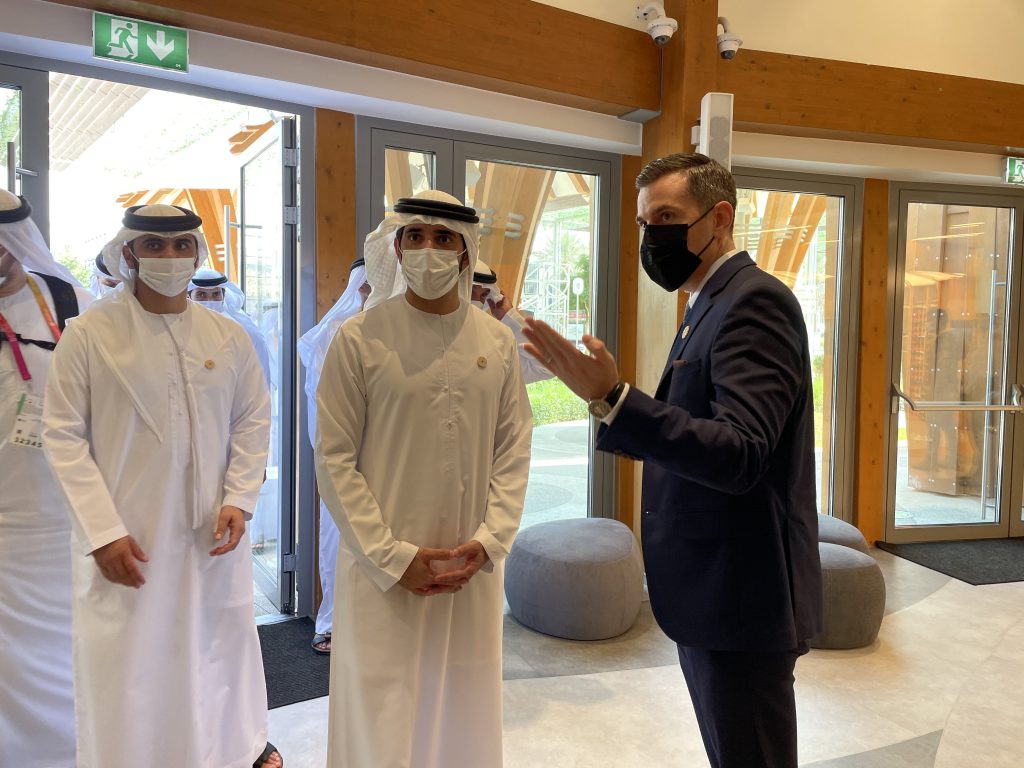 Dubai Crown Prince Visits Hungarian Expo Pavilion post's picture