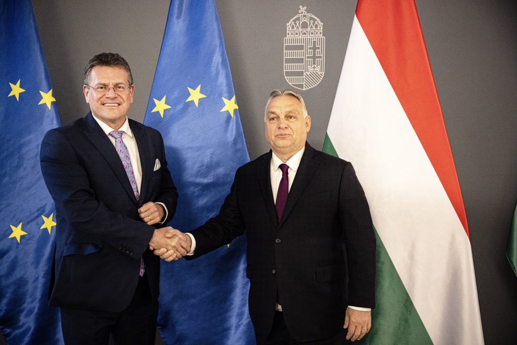 PM Orbán Holds Talks with European Commission Vice-president post's picture