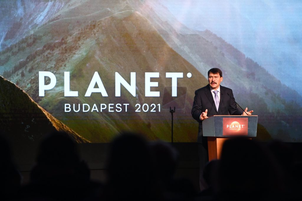 Planet 2021: President Áder Calls for Global Action Through Local Measures post's picture