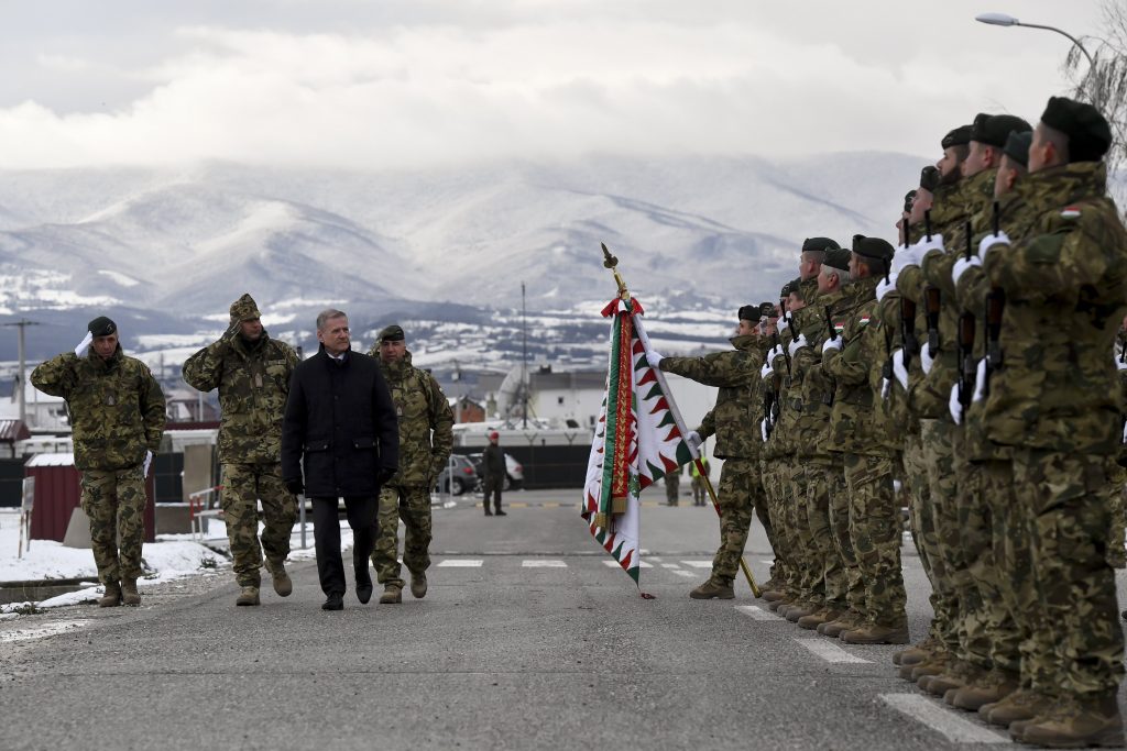Defence Minister Thanks Hungarian Soldiers Helping to Keep Kosovo Safe at Christmas post's picture