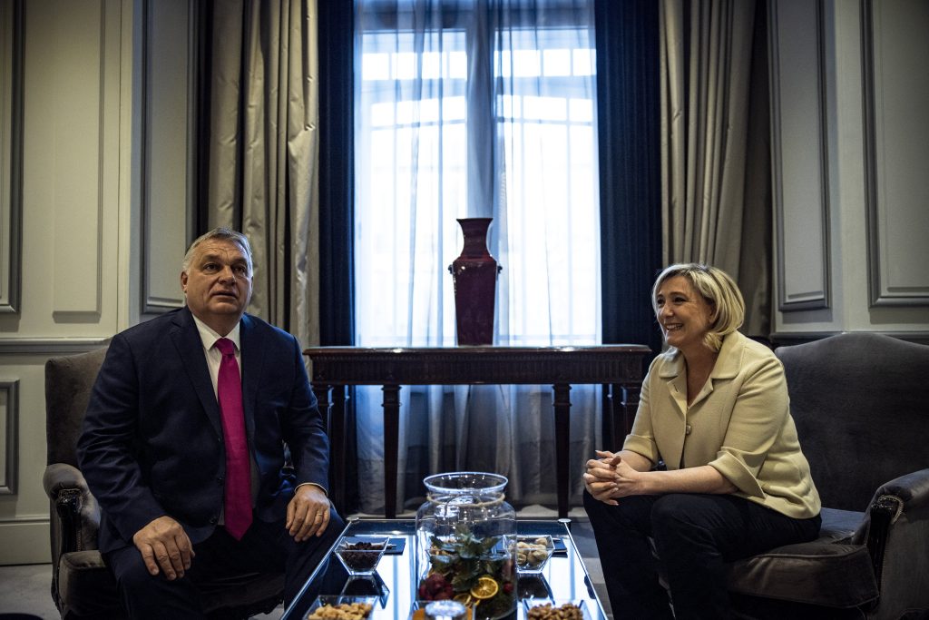 PM Orbán Speaks to Le Pen About Closer Cooperation in EU’s Right-Wing post's picture