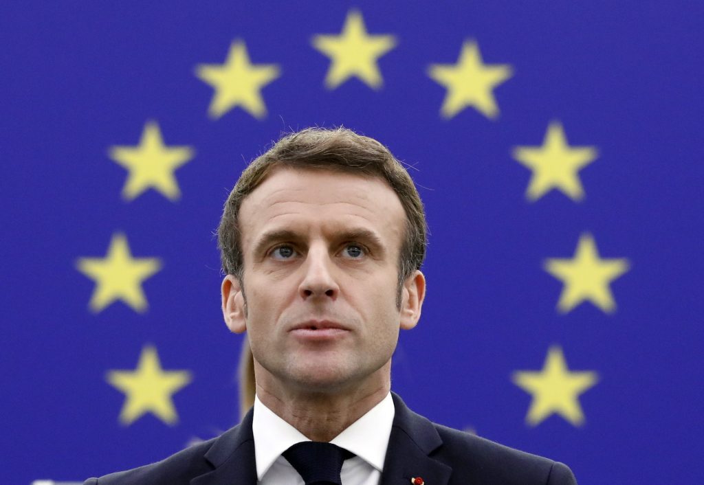 Macron Sets Goals of French EU Presidency, Singles Out Hungary and Poland over Rule of Law post's picture
