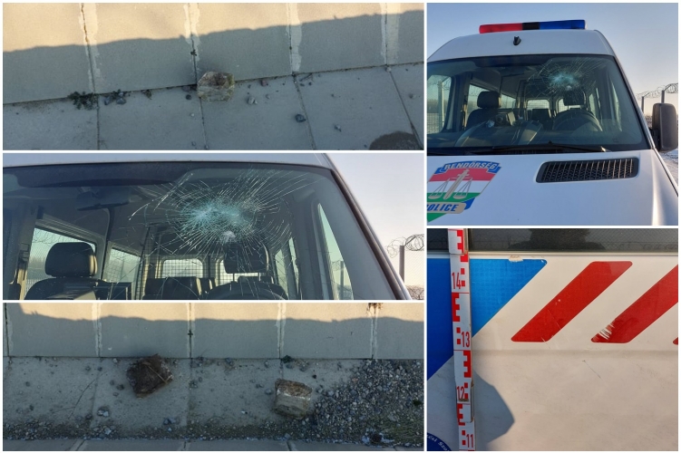 Illegal Migrants Pelt Police with Rocks at Serbia Border