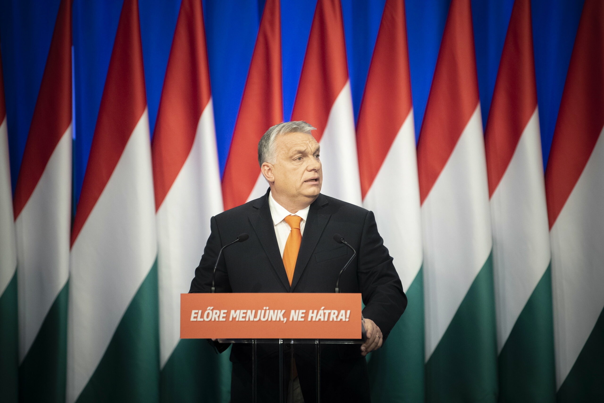 PM Orbán Lambasts Gyurcsány and Lists Gov't Achievements in Keynote Speech