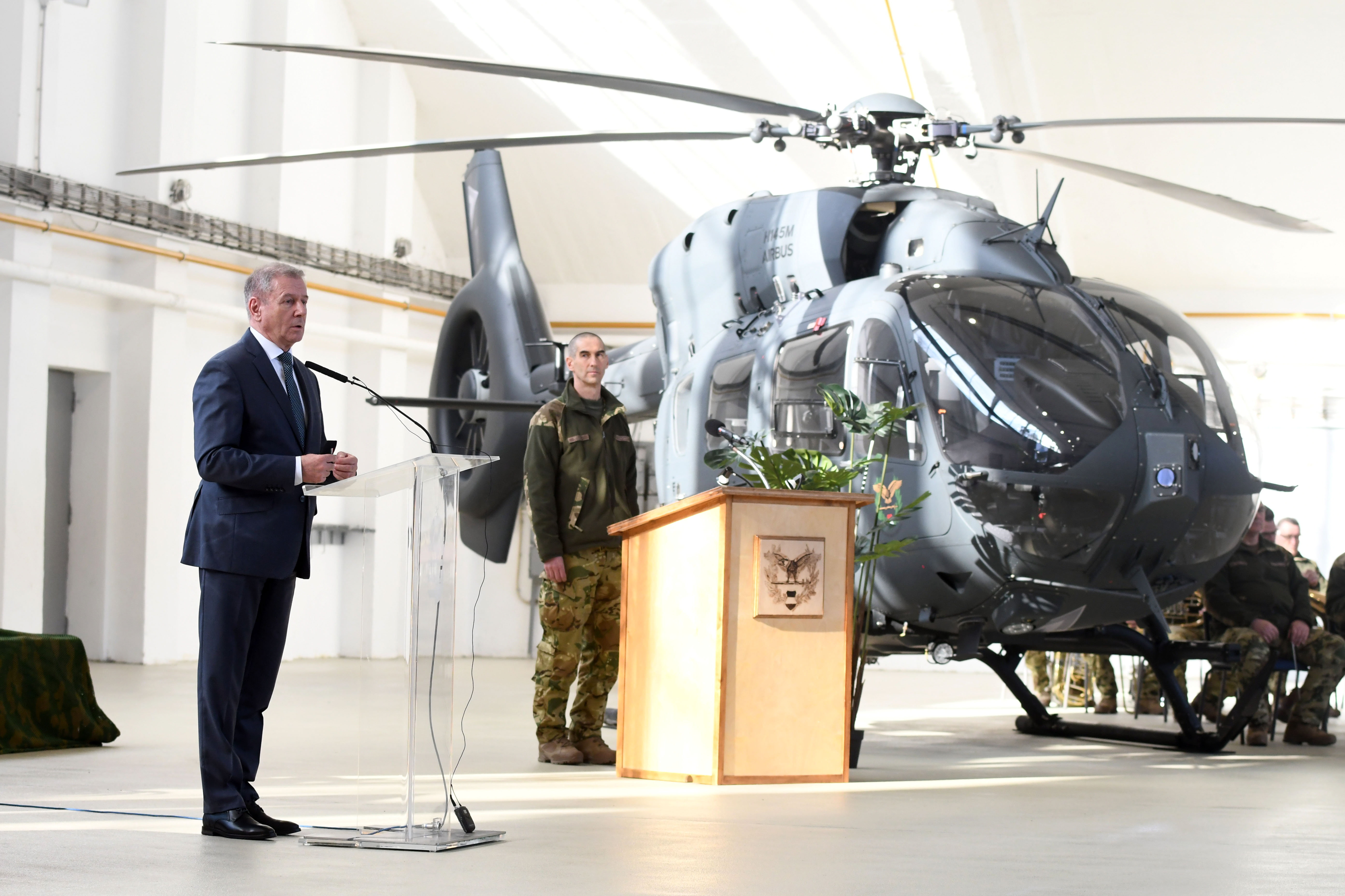 Defense Minister Welcomes Completion of Light Helicopter Fleet post's picture
