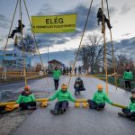 Greenpeace Activists at Lake Fertő Demand Halt to Government Investment