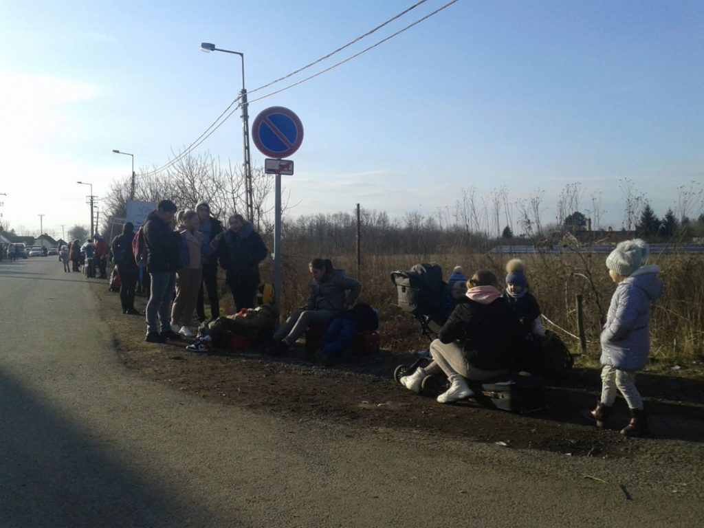 Ukraine Crisis: Some 1,600 Refugees Arrive in Záhony over Two Days post's picture
