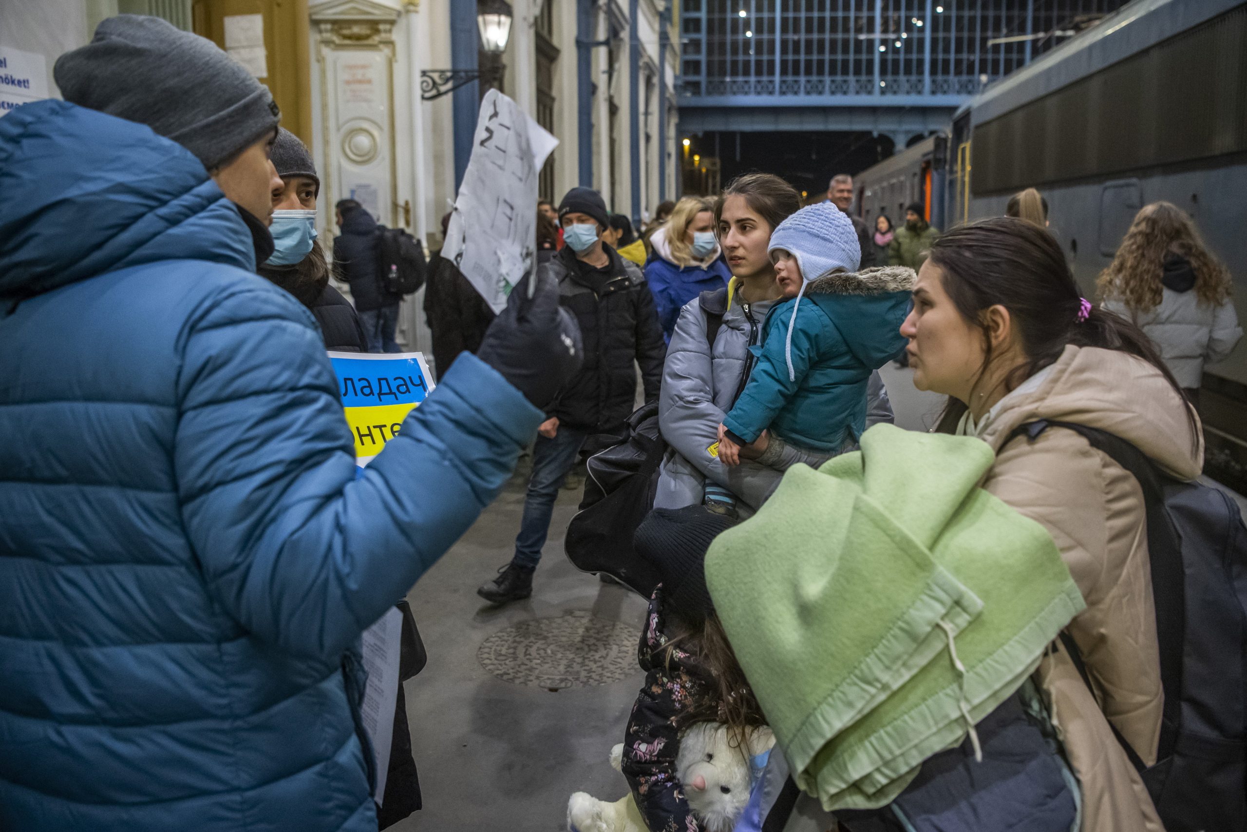 War in Ukraine: Over 4,400 Refugees Received in Budapest on Wednesday