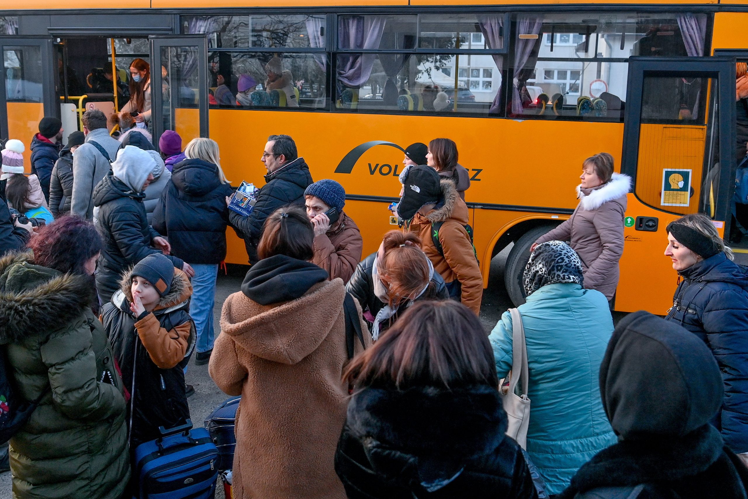 Over 7,500 Refugees Arrive from Ukraine on Tuesday