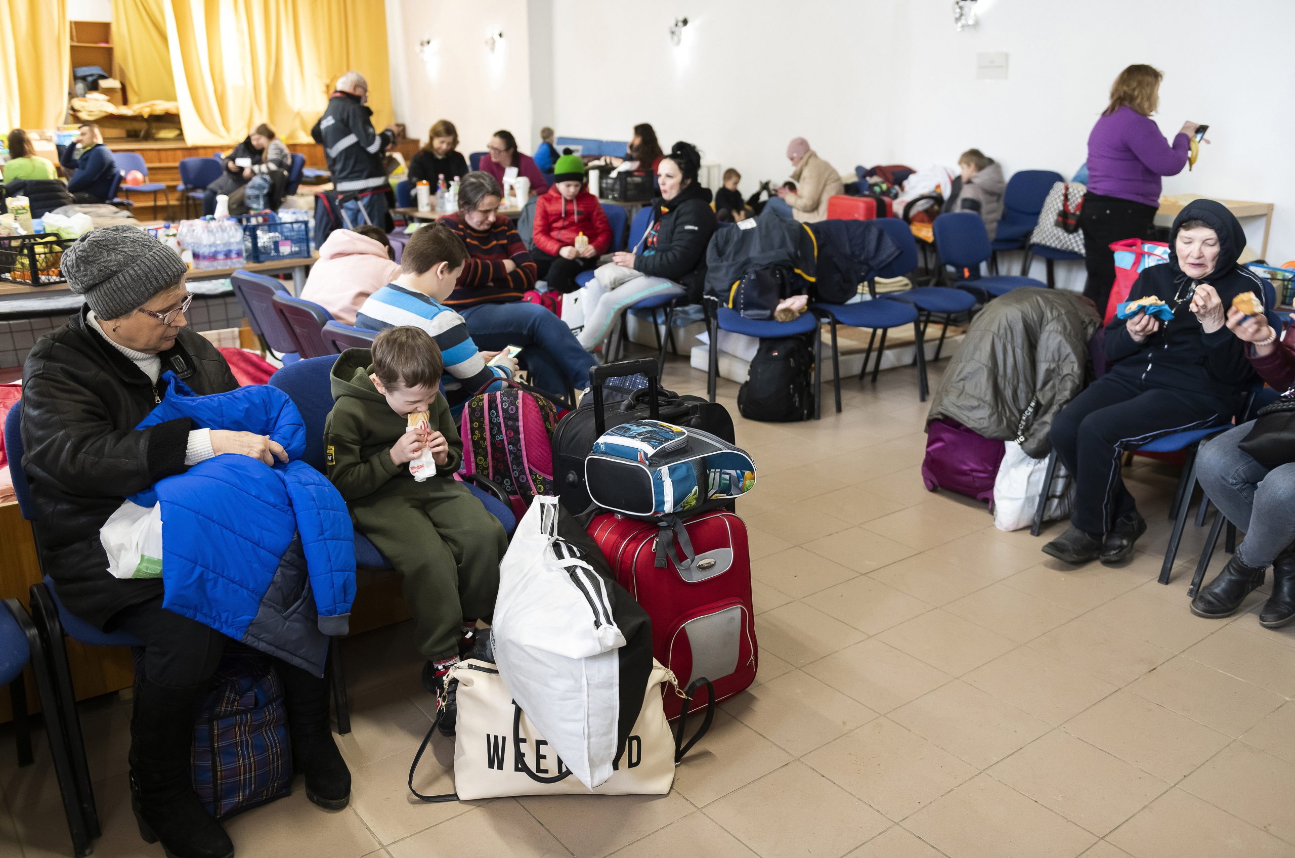 Over 9,000 Refugees Arrive from Ukraine on Tuesday