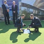 Foundation Stone Laid for Richter’s New Head Office Building