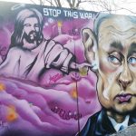 Anti-War Graffiti Depicting Jesus and Putin Created in Budapest