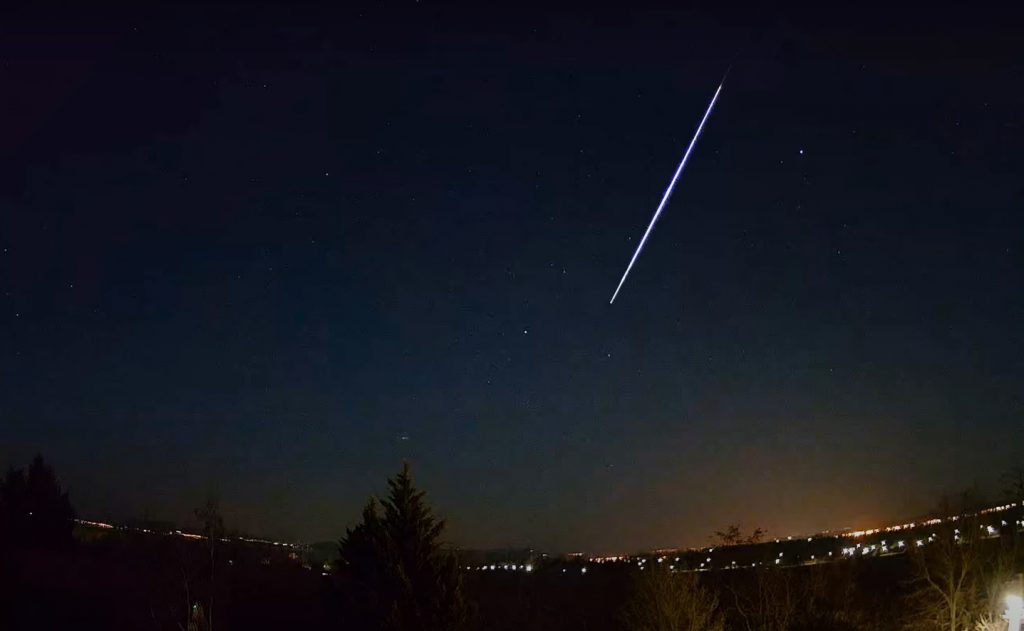 Fireball Crossed Hungary’s Sky at Lake Balaton at Dawn post's picture