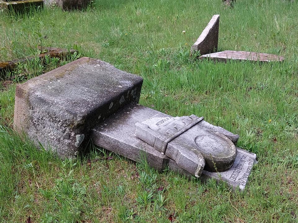 Gravestones Vandalized in Jewish Cemetery in Budakeszi post's picture