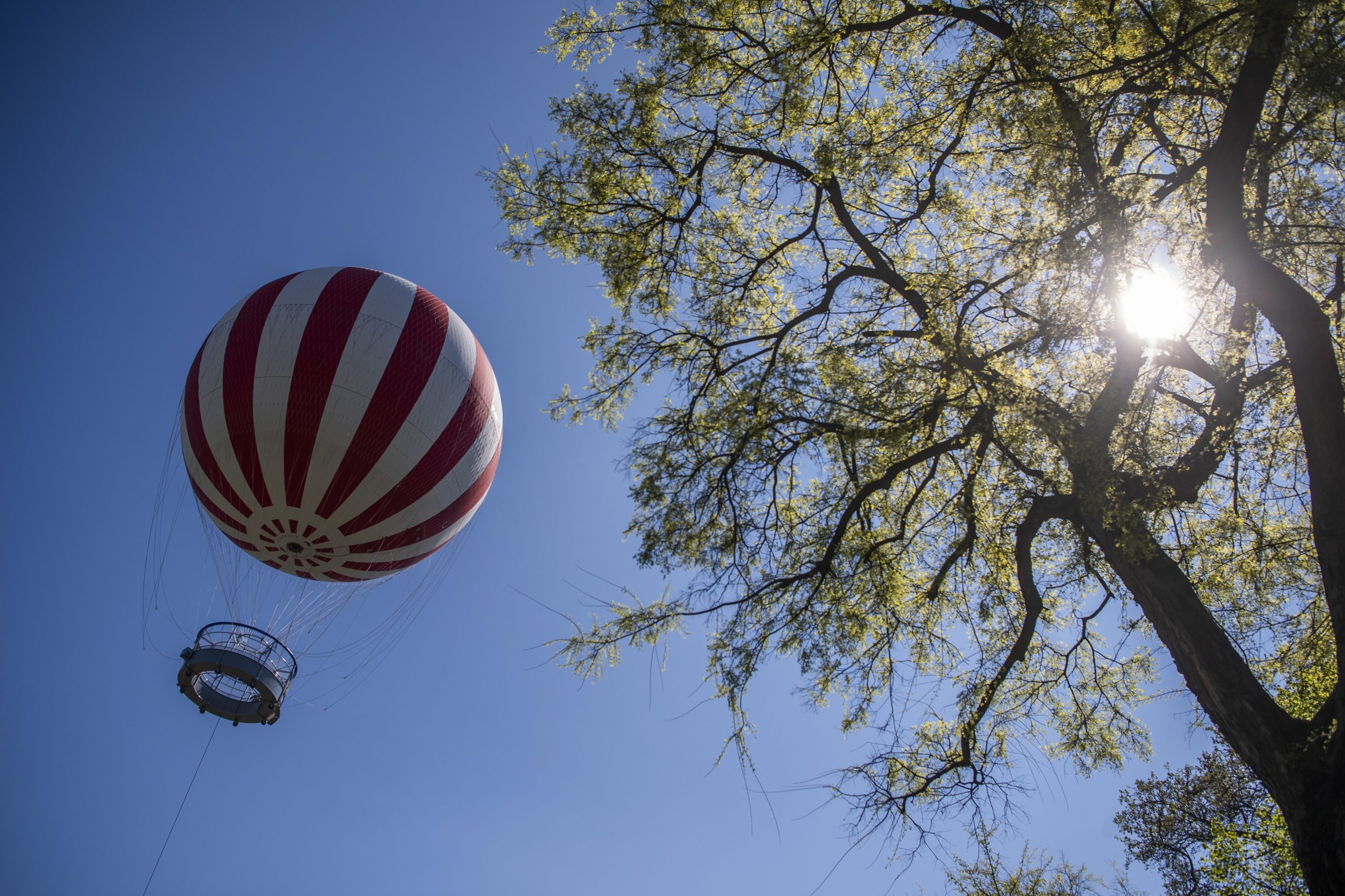 Panoramic Balloon Tourist Attraction to Start Service in City Park on