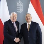 Orbán Meets Former Czech President Klaus in Budapest