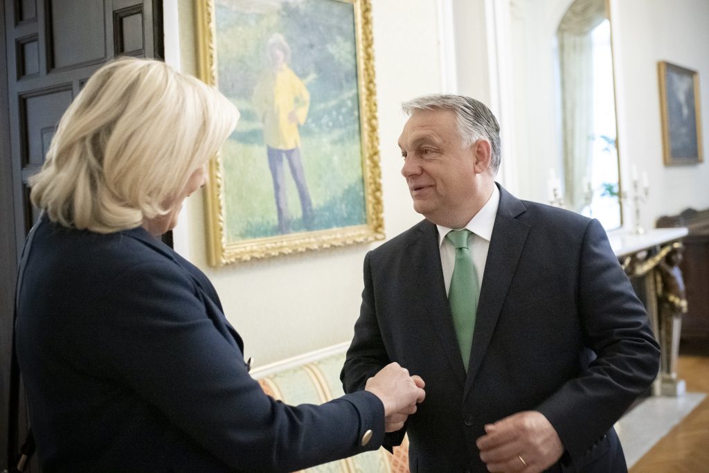 Orbán Meets Le Pen: ‘Europeans Must Be Protected’