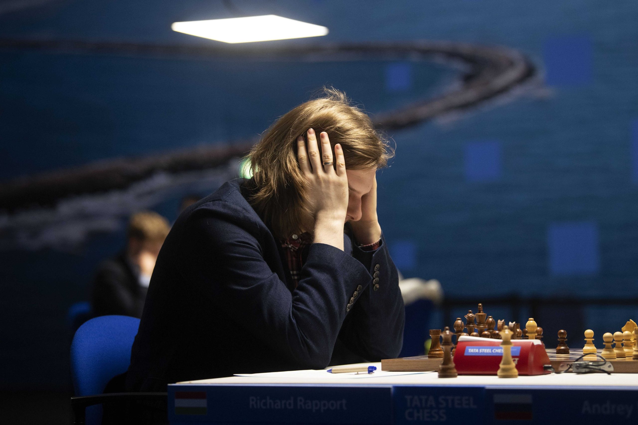 Romanian Chess Grandmaster Richard Rapport During Editorial Stock Photo -  Stock Image