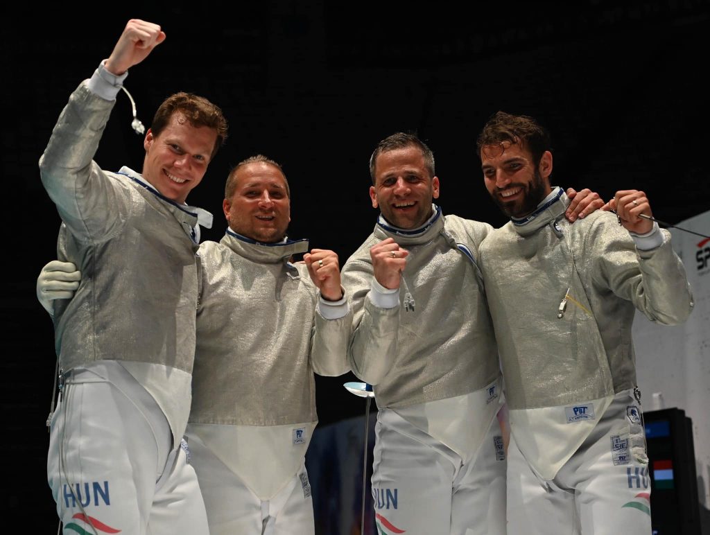 Hungarian Men’s Saber Team Wins Gold at European Fencing Championships post's picture