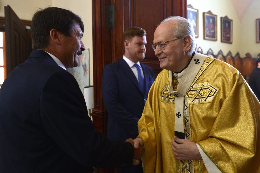Cardinal Péter Erdő, 70, Greeted with a Mass in Esztergom post's picture