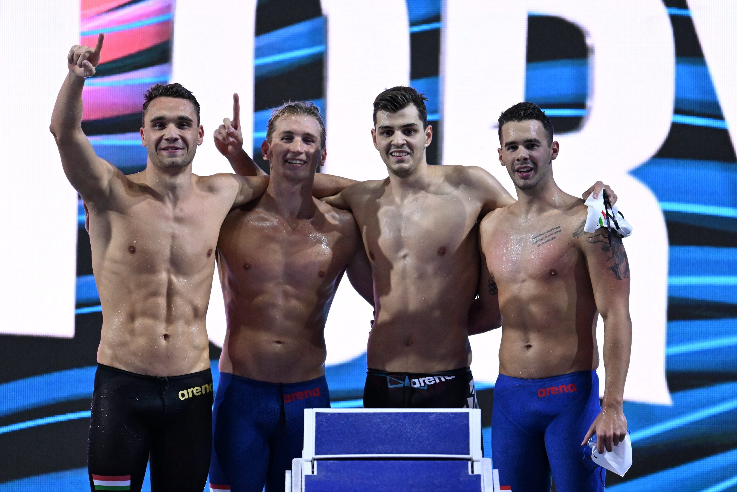 Hungarian Men’s 4x200 Freestyle Relay Team Finished Fifth with National Record