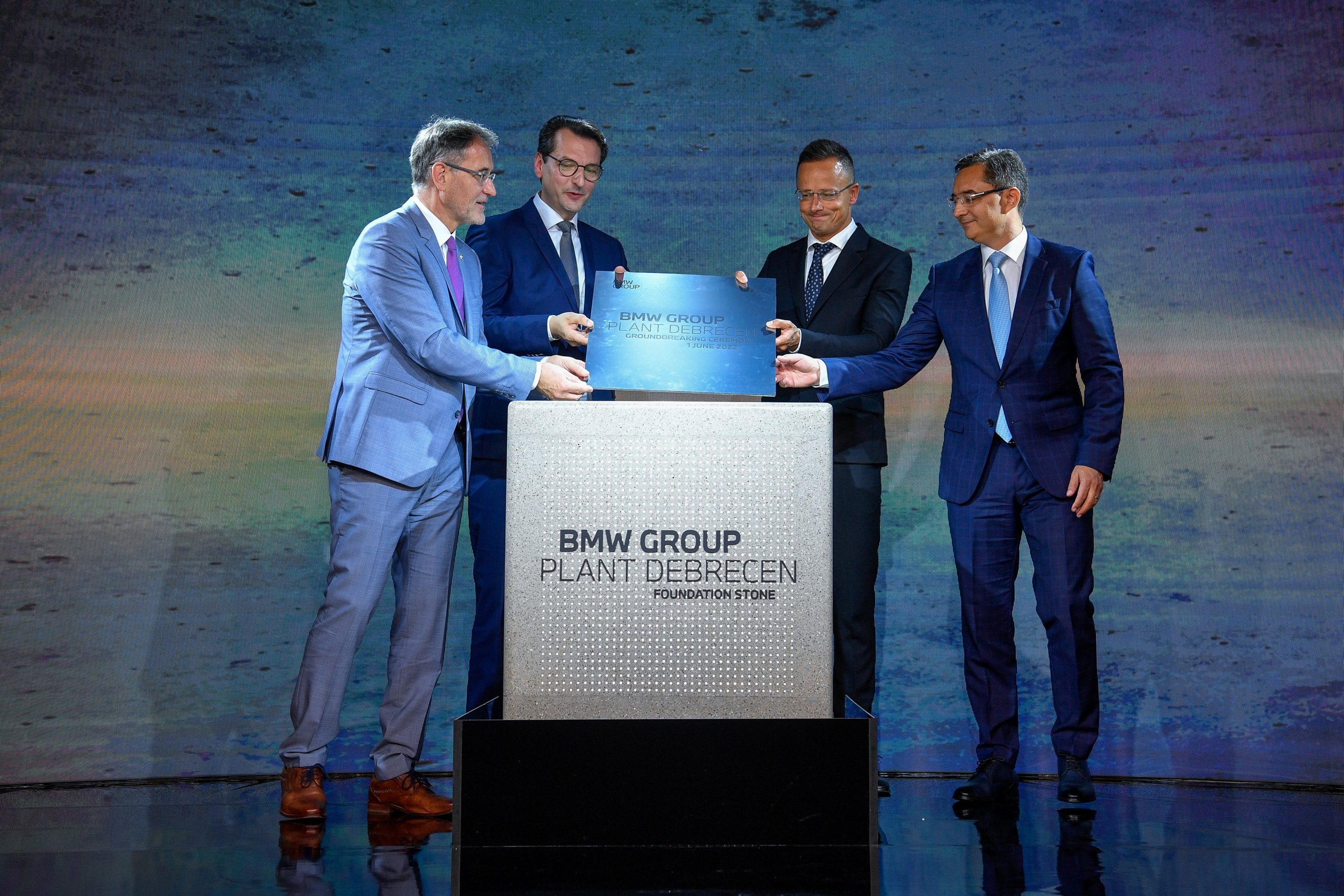 Foundation Stone Laid for New, State-of-the-Art BMW Plant in Debrecen
