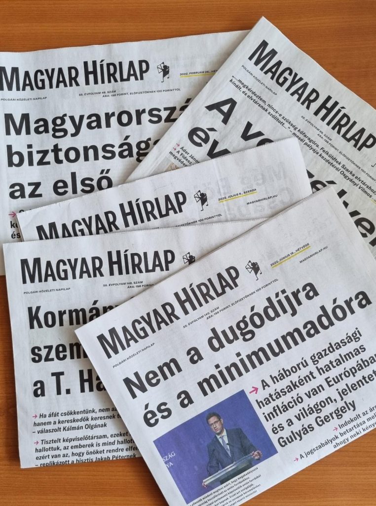 End of an Era – Political Daily Magyar Hírlap Goes Online Only post's picture
