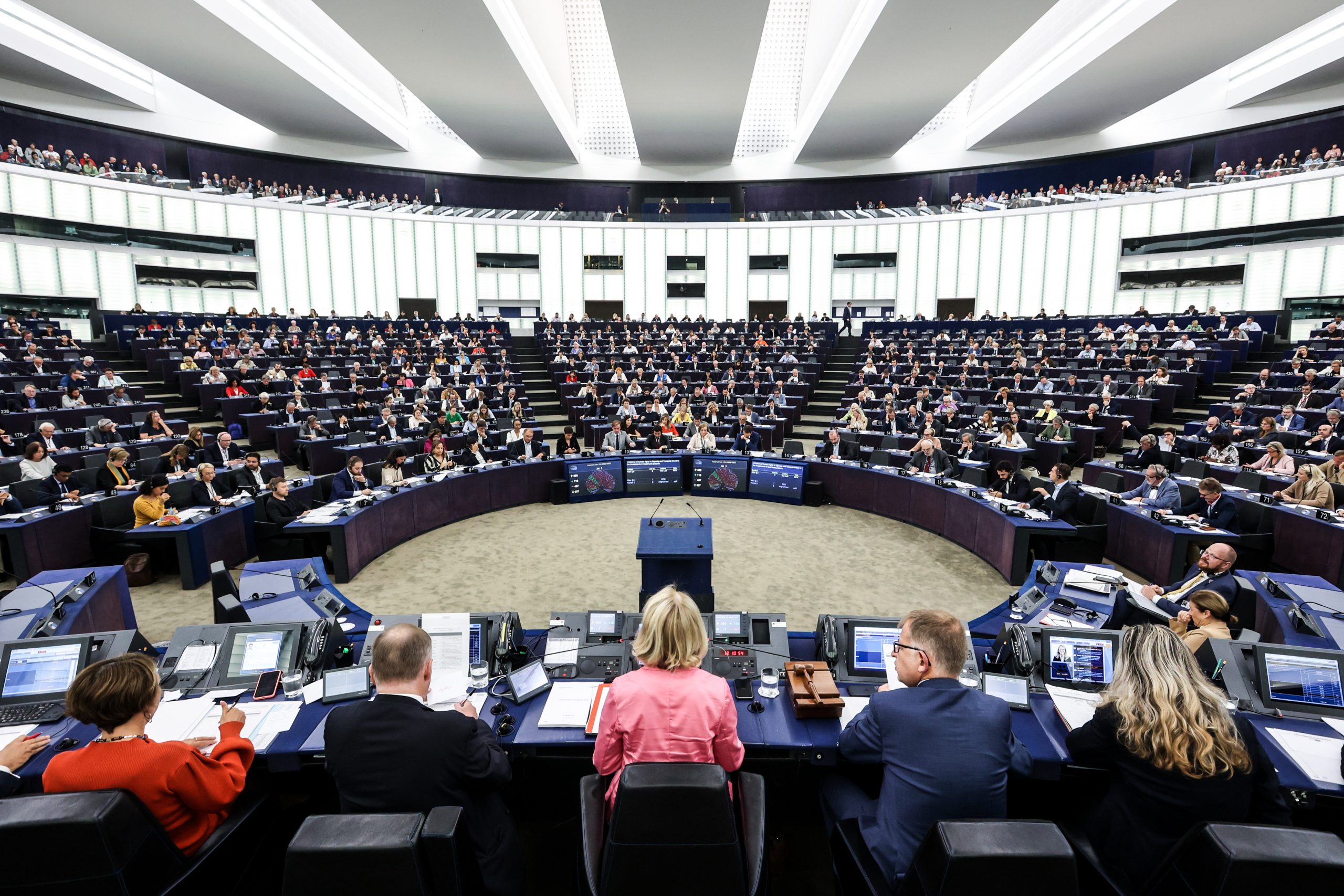 Fidesz MEPs Protest Against the European Parliament's 