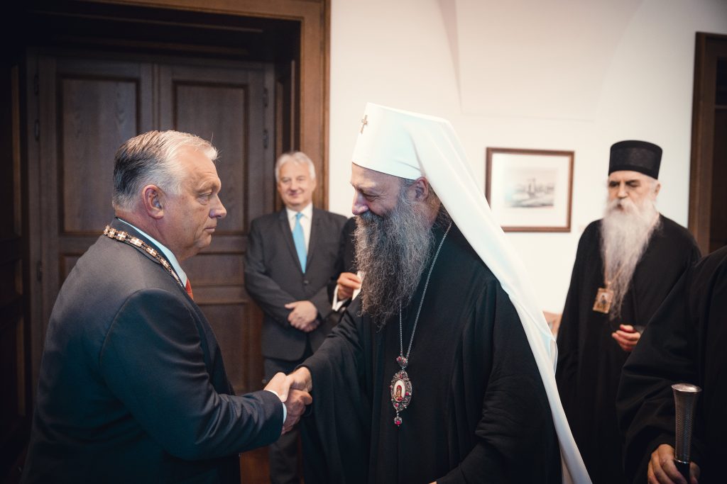 Serbian Orthodox Patriarch Presents Award to Viktor Orbán post's picture