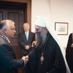 Serbian Orthodox Patriarch Presents Award to Viktor Orbán