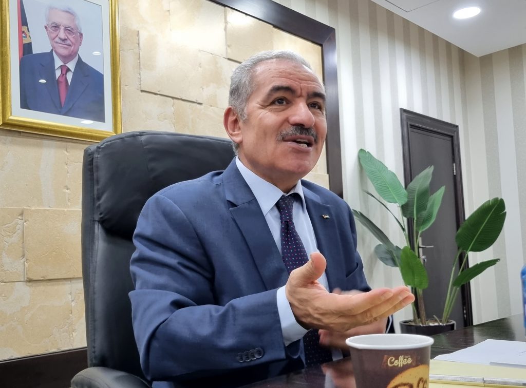 Palestine Report III. – Interview with Prime Minister Mohammad Shtayyeh post's picture