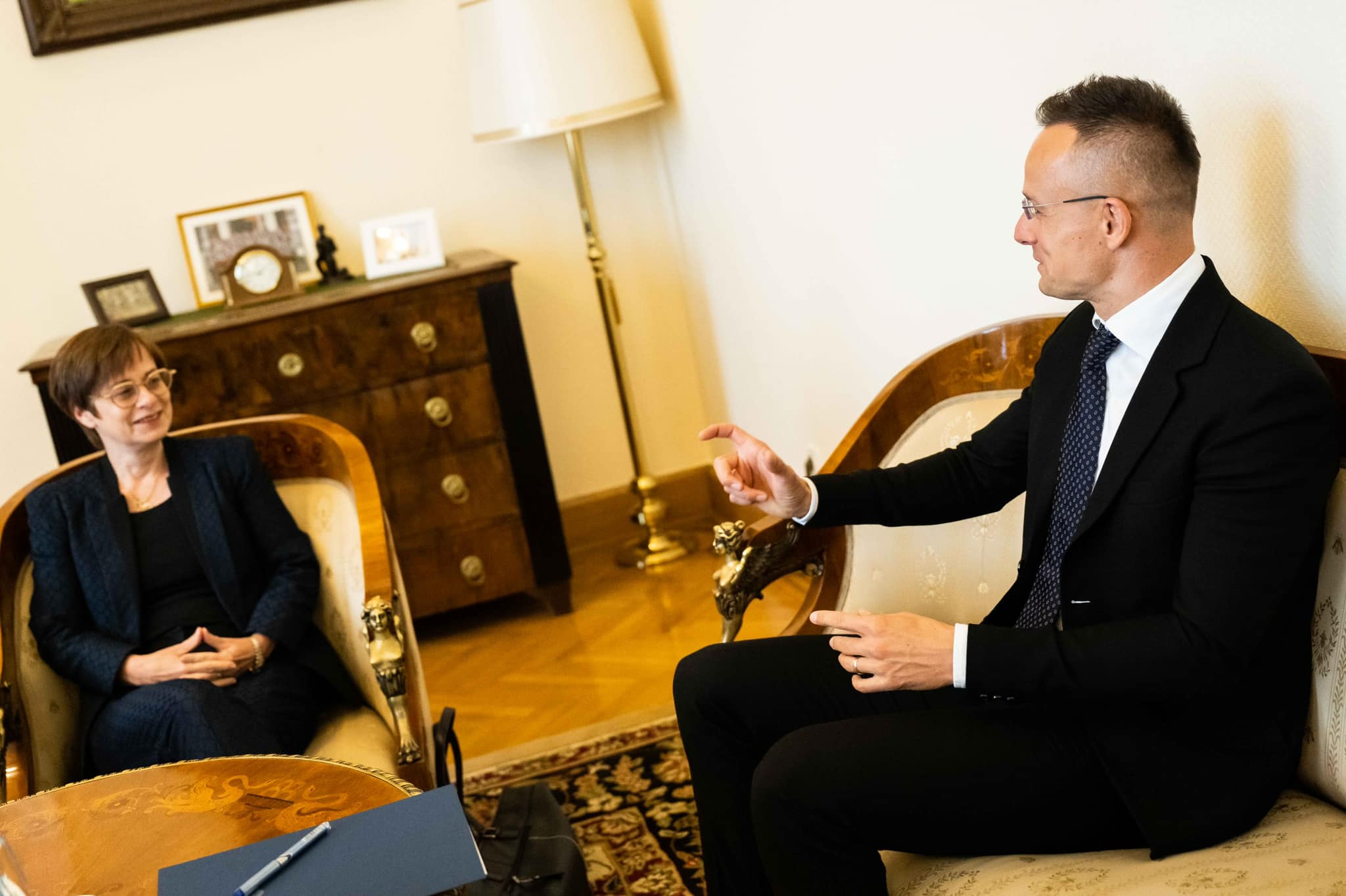 A külügyminiszter új nagyköveteket fogadott Vatikánból és Németországból